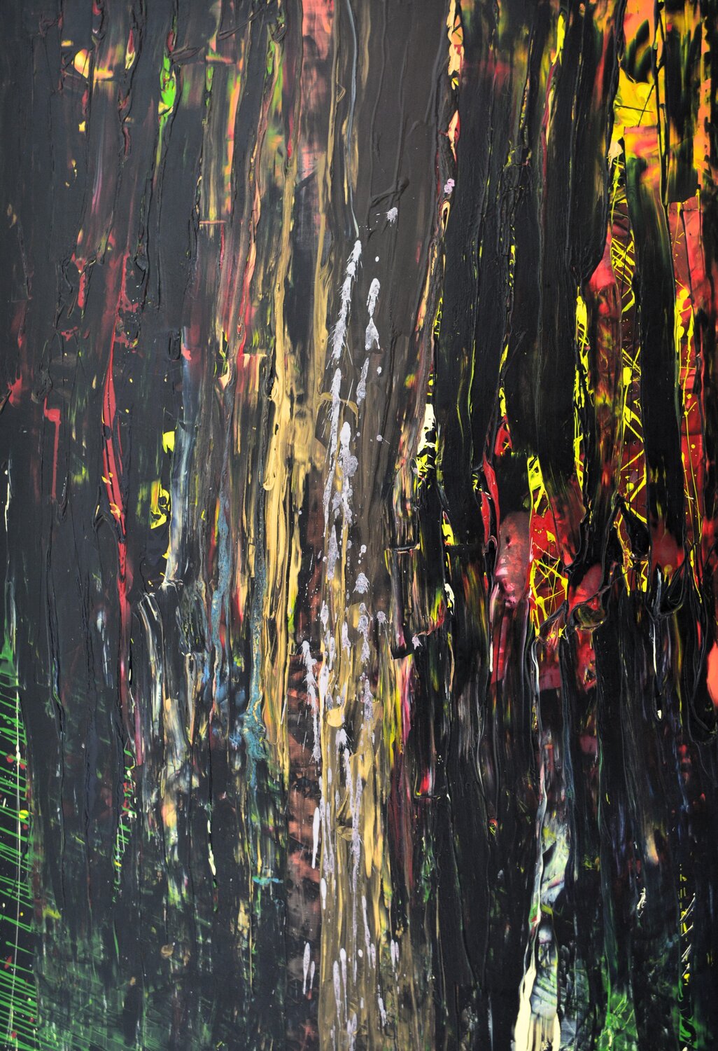 Abstrakte Bewegung Udo von Gelden Original painting for sale