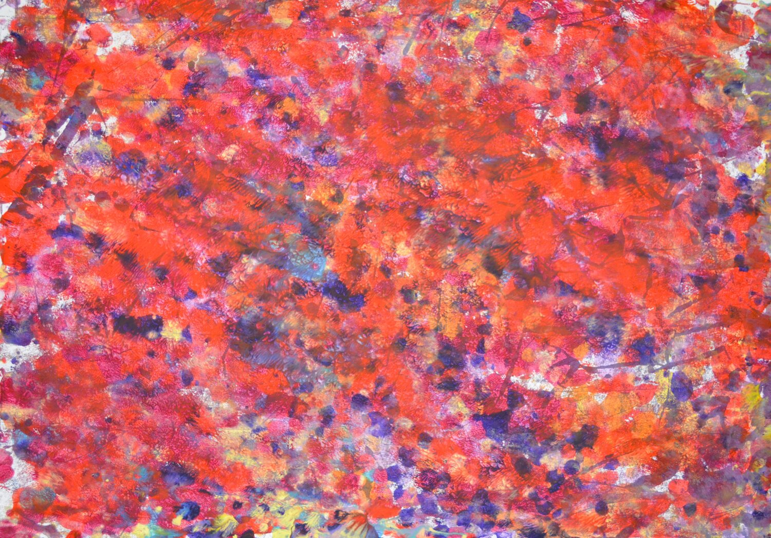 Abstrakt Farbenspiel Nr. 502 Udo von Gelden Original painting for sale