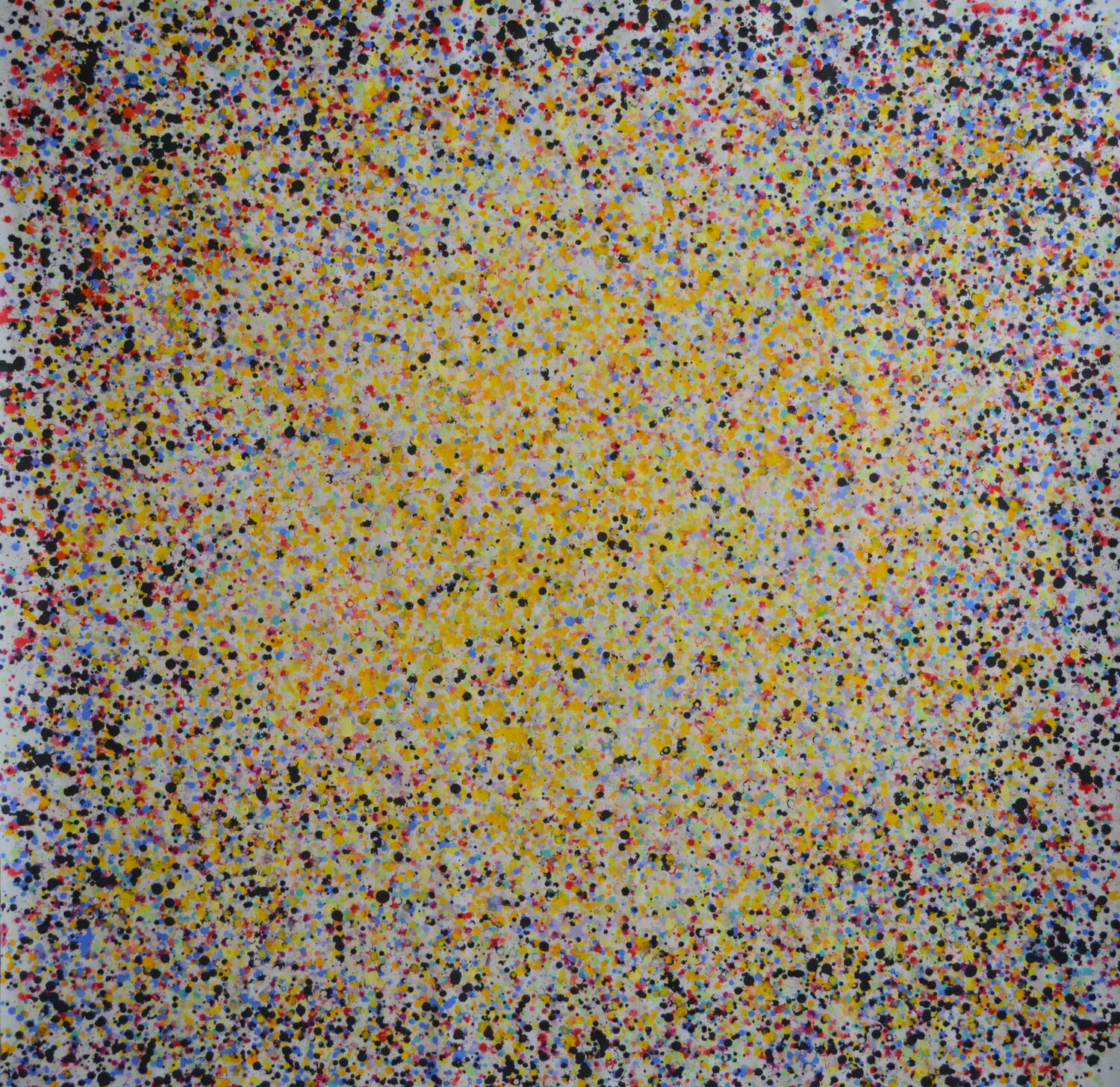 Abstrakt Farbenspiel 2026 April Udo von Gelden Original painting for sale