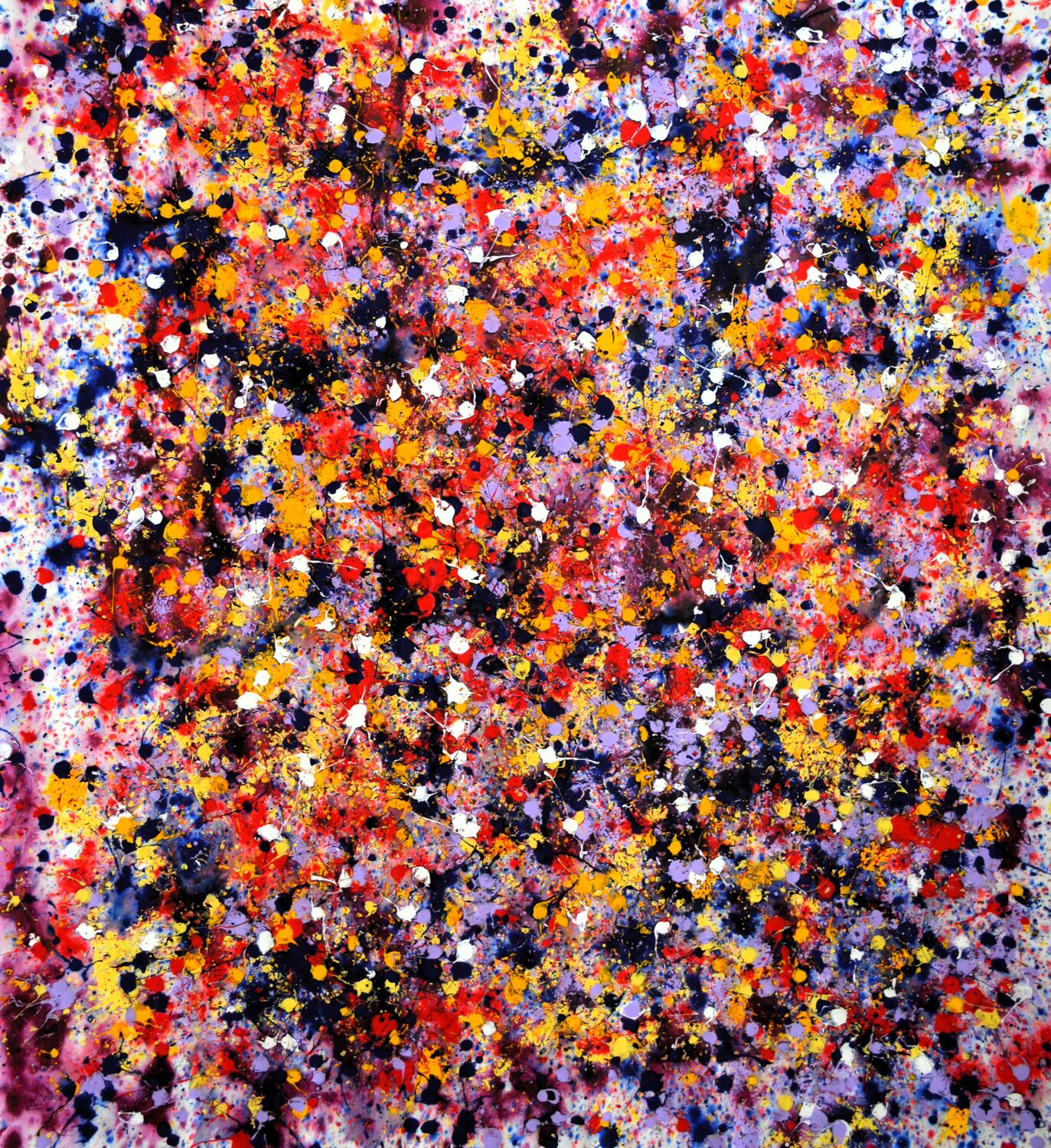 Abstrakt Farbenspiel 2026 Nr. 2345 Udo von Gelden Original painting for sale
