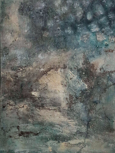 Den Mut zur Stille finden by Petra Knauer, Painting for Sale on Select