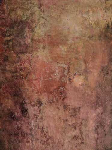 Ein Rot an hellen Stellen by Petra Knauer, Painting for Sale on Select