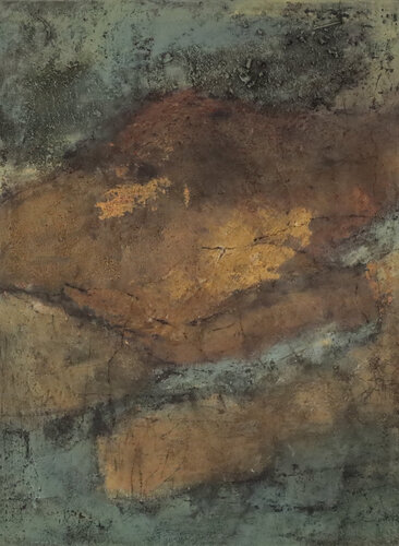 Stein-Sein by Petra Knauer, Painting for Sale on Select