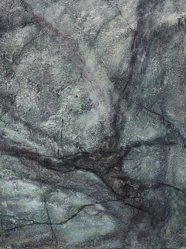 Rooted, but Flowing! IV by Petra Knauer, Painting for Sale on Select