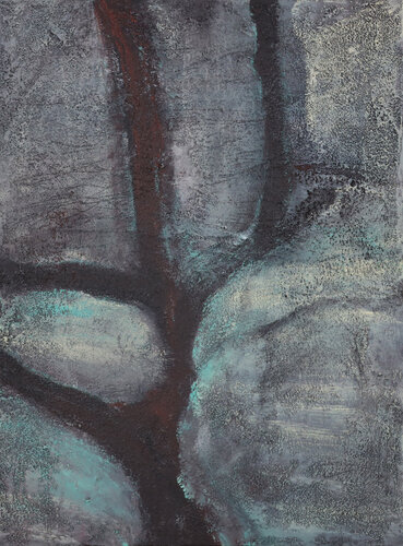 Rooted, but Flowing! V by Petra Knauer, Painting for Sale on Select