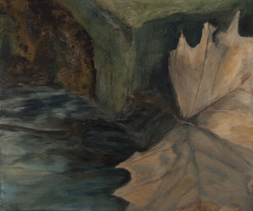 Stillleben am Bach by Petra Knauer, Painting for Sale on Select