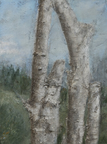 Landschaft Moor X by Petra Knauer, Painting for Sale on Select
