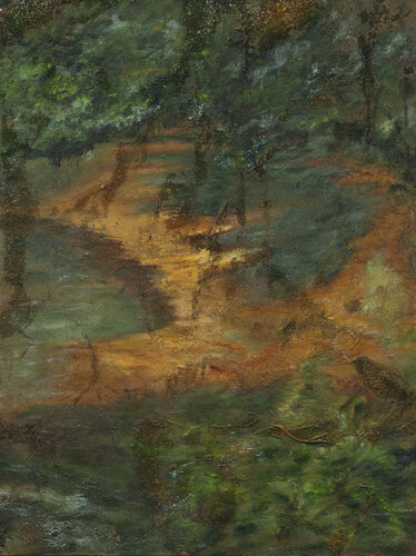Landschaft Moor by Petra Knauer, Painting for Sale on Select