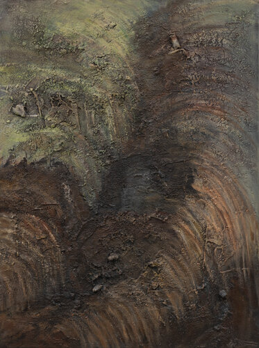 Landschaft Moor V by Petra Knauer, Painting for Sale on Select