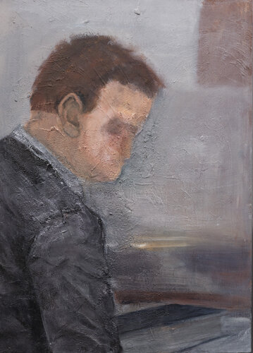 Wohin wendest du dich? by Petra Knauer, Painting for Sale on Select