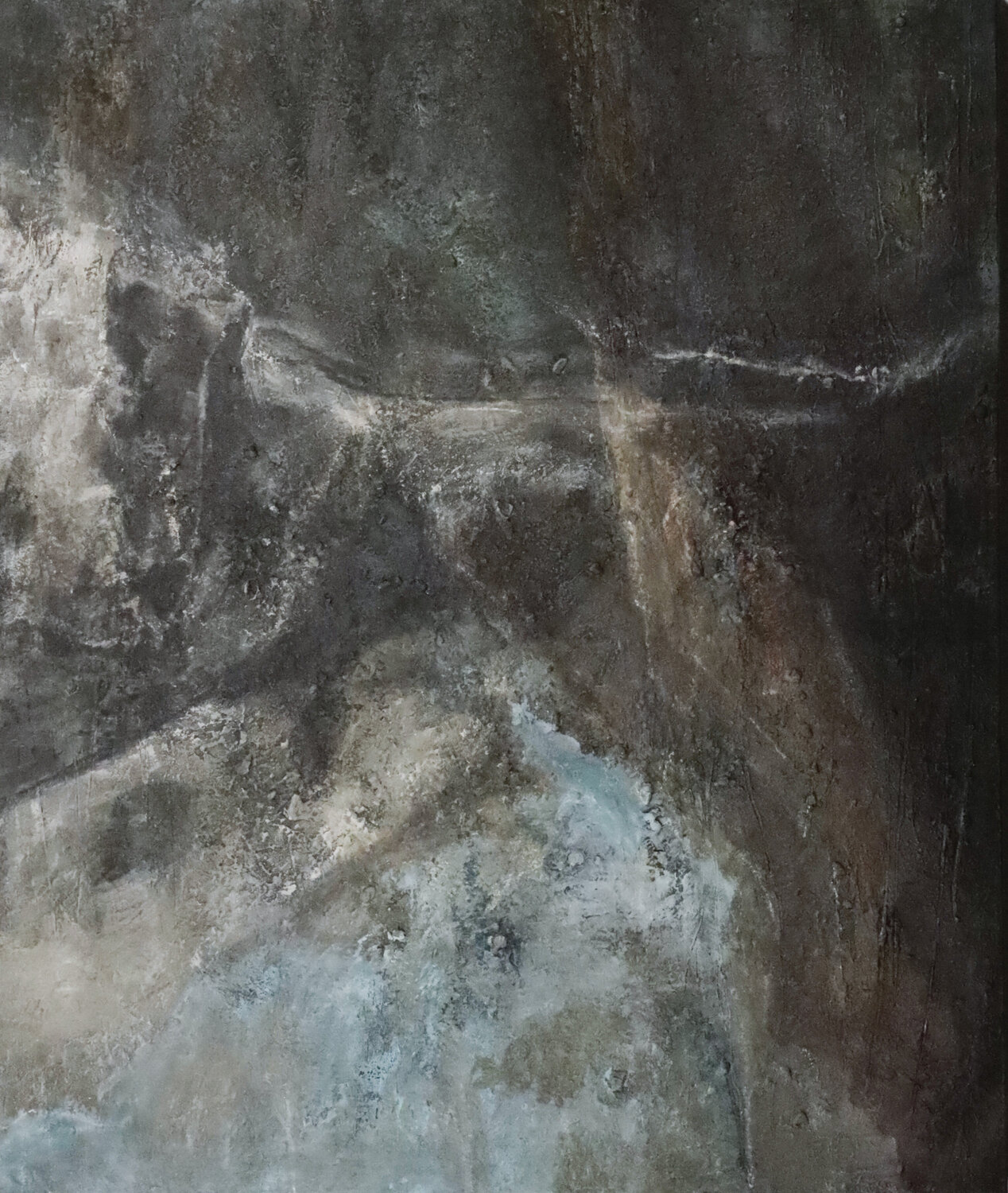 Man sieht den Himmel doch! Petra Knauer Original painting for sale