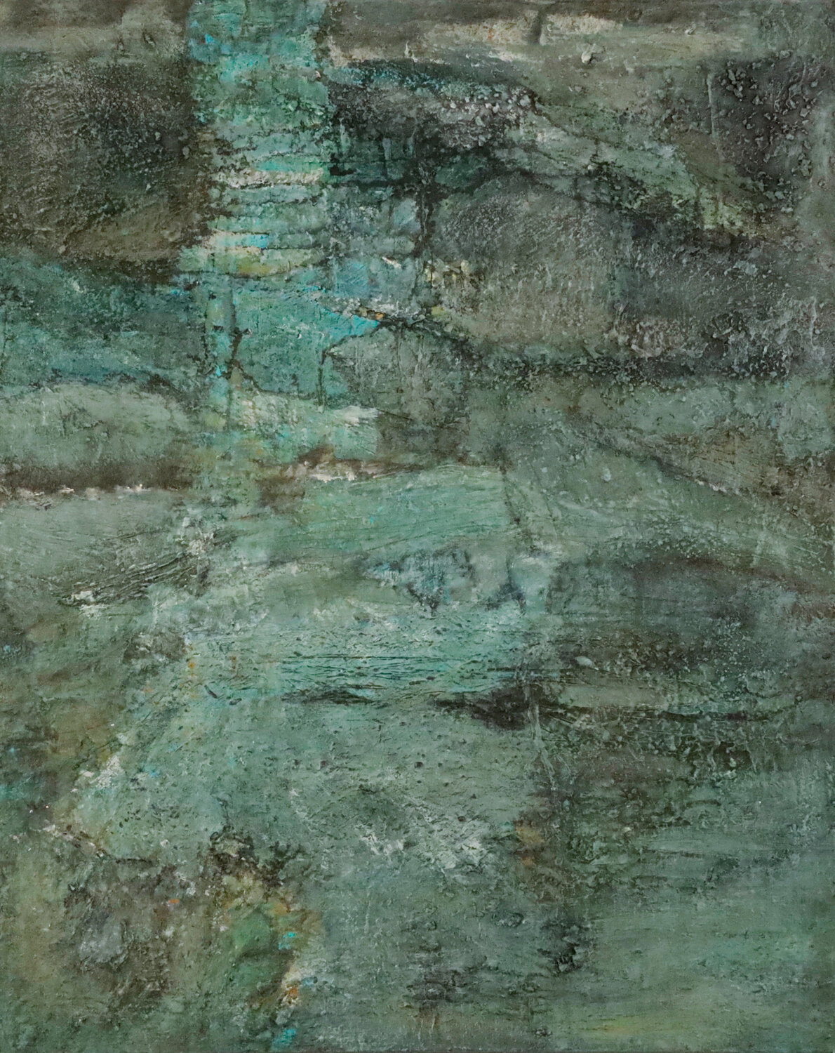 Talwärts Petra Knauer Original painting for sale