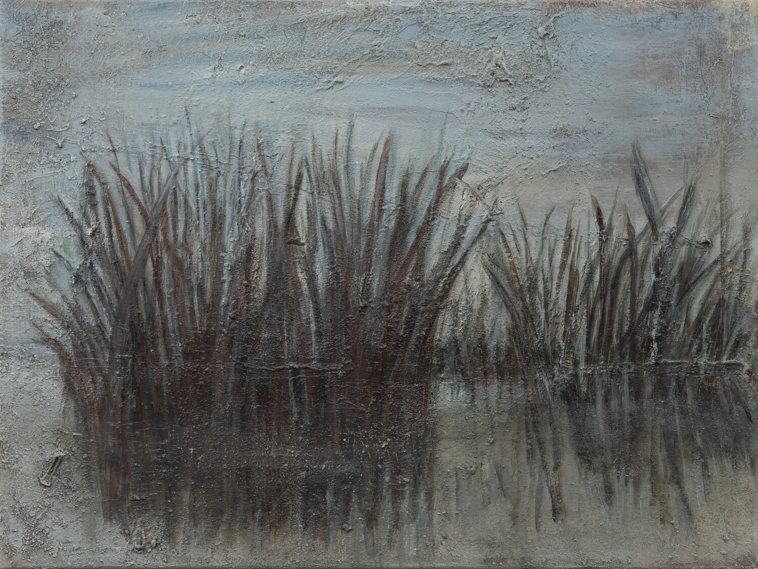 Landschaft Moor VI Petra Knauer Original painting for sale