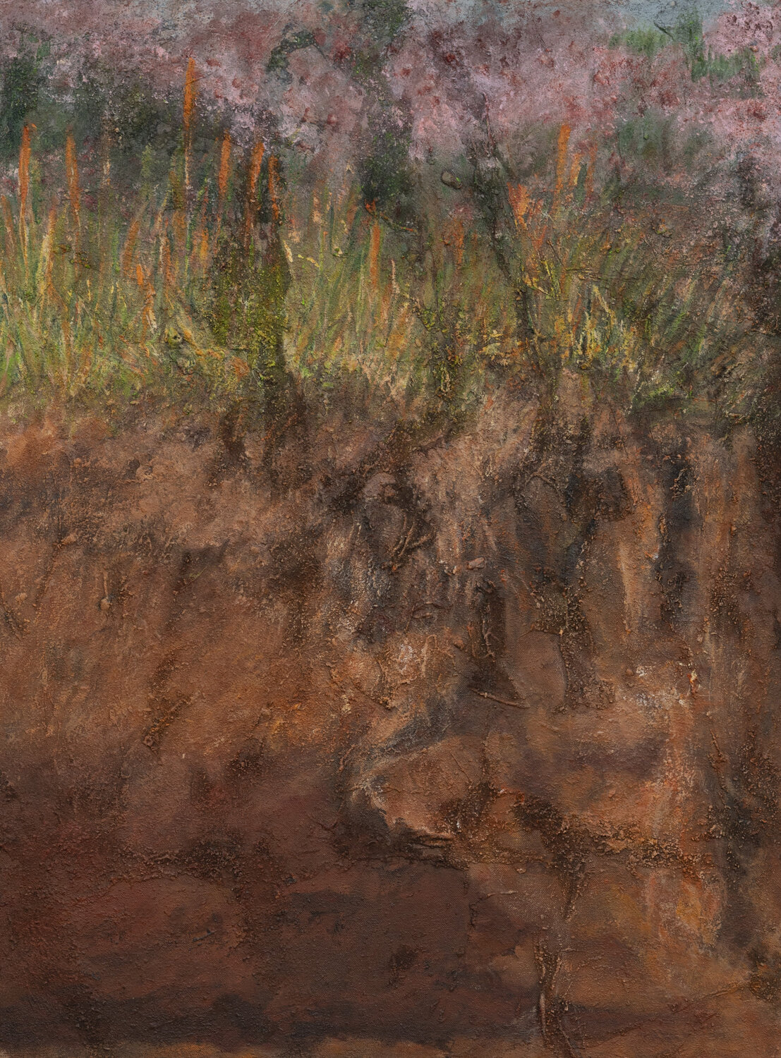 Landschaft Moor VIII Petra Knauer Original painting for sale