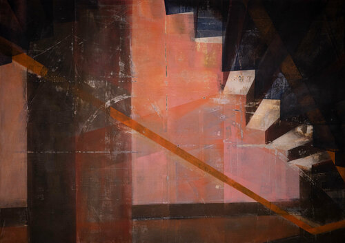 Das Flüstern verlassener Orte I by Peter Knauer, Painting for Sale on Select
