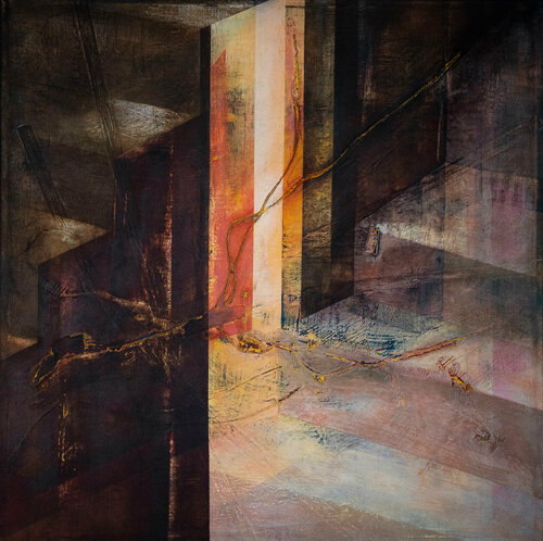 Das Flüstern verlassener Orte II by Peter Knauer, Painting for Sale on Select