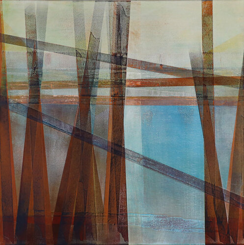 Der Himmel ist die Grenze II by Peter Knauer, Painting for Sale on Select