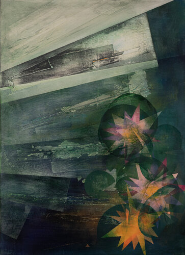 Seerosen I by Peter Knauer, Painting for Sale on Select