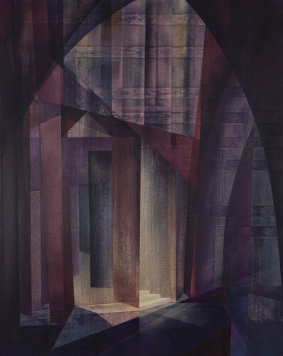 Zwischen Licht und Schatten II by Peter Knauer, Painting for Sale on Select