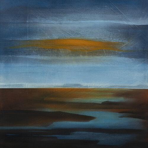 Moorlandschaft III by Peter Knauer, Painting for Sale on Select
