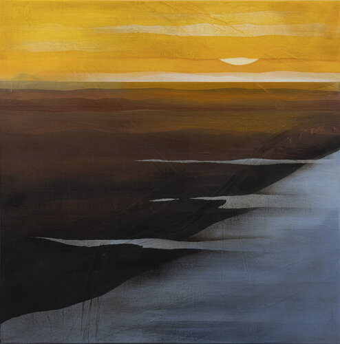 Moorlandschaft IV by Peter Knauer, Painting for Sale on Select