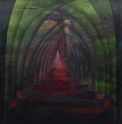 Bis wohin reicht mein Leben II by Peter Knauer, Painting for Sale on Select