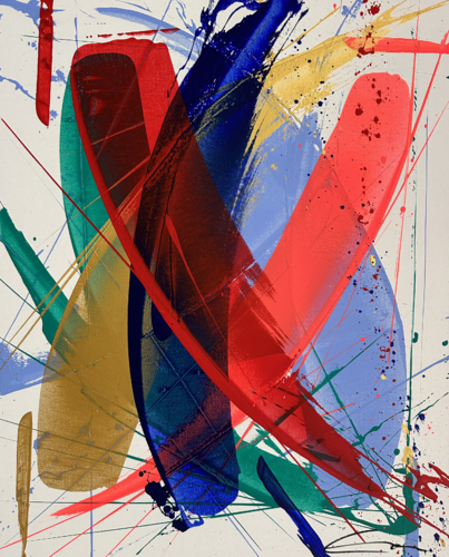 Katana no.147 by Eren Ögüt, Painting for Sale on Select