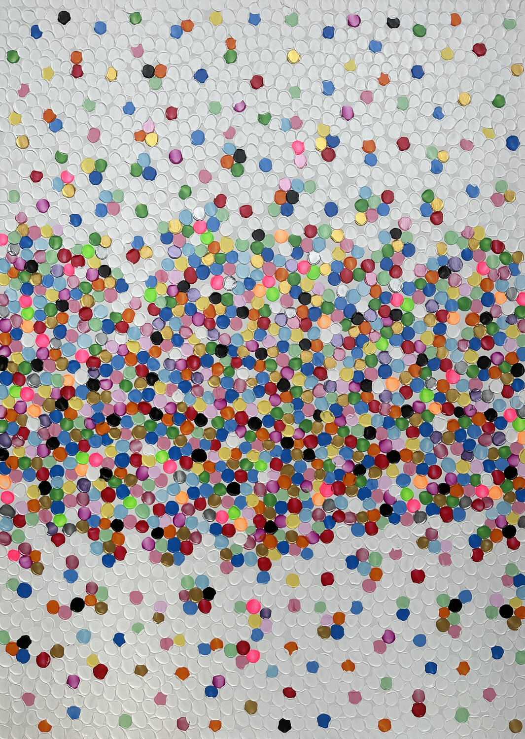 Confetti no.4 Eren Ögüt Original painting for sale
