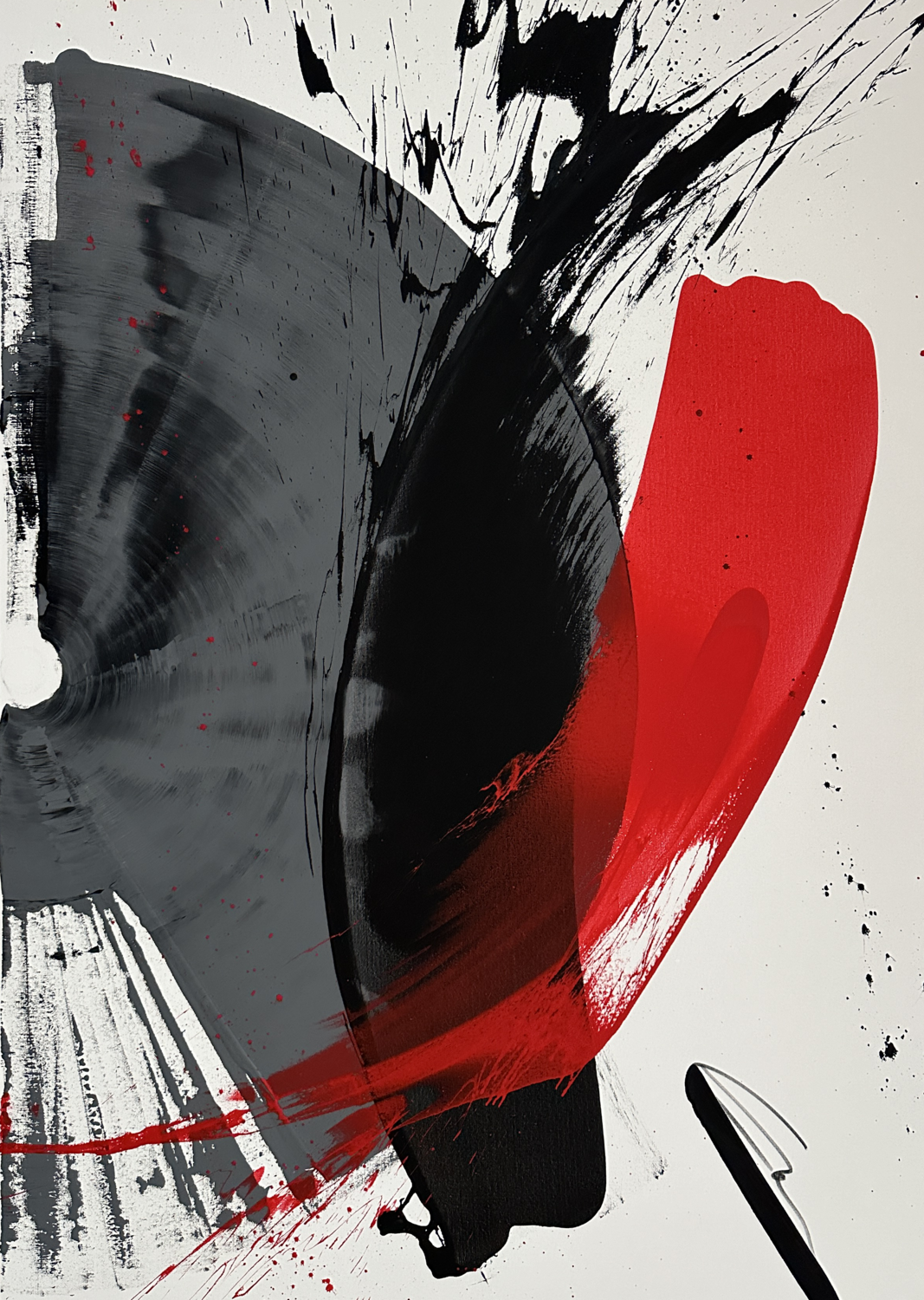 Katana no.148 Eren Ögüt Original painting for sale