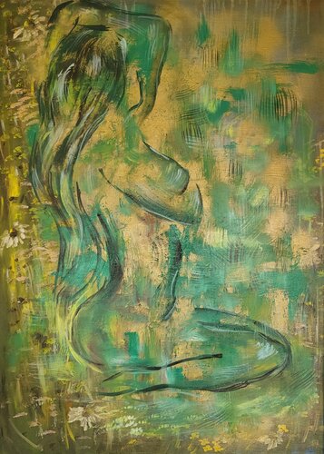 Silent connection von Ivana Brazdova, Malerei kaufen auf Select