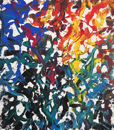 The Emotional Way #2 by Ruzica Sola, Painting for Sale on Select