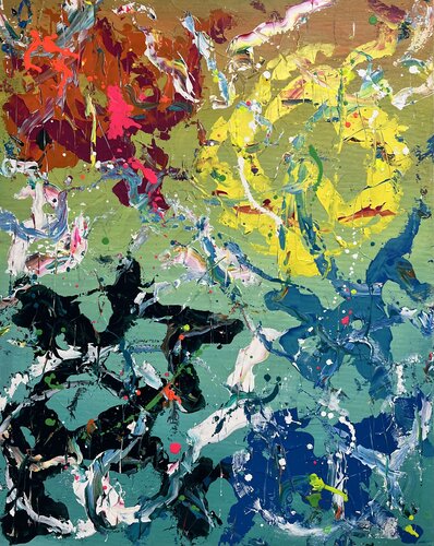The Emotional Way #13 by Ruzica Sola, Painting for Sale on Select