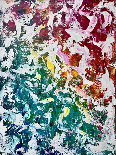 Shivas Dance #5 by Ruzica Sola, Painting for Sale on Select