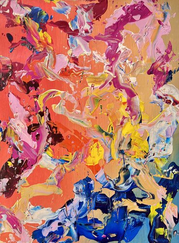 The Emotional Way #14 by Ruzica Sola, Painting for Sale on Select