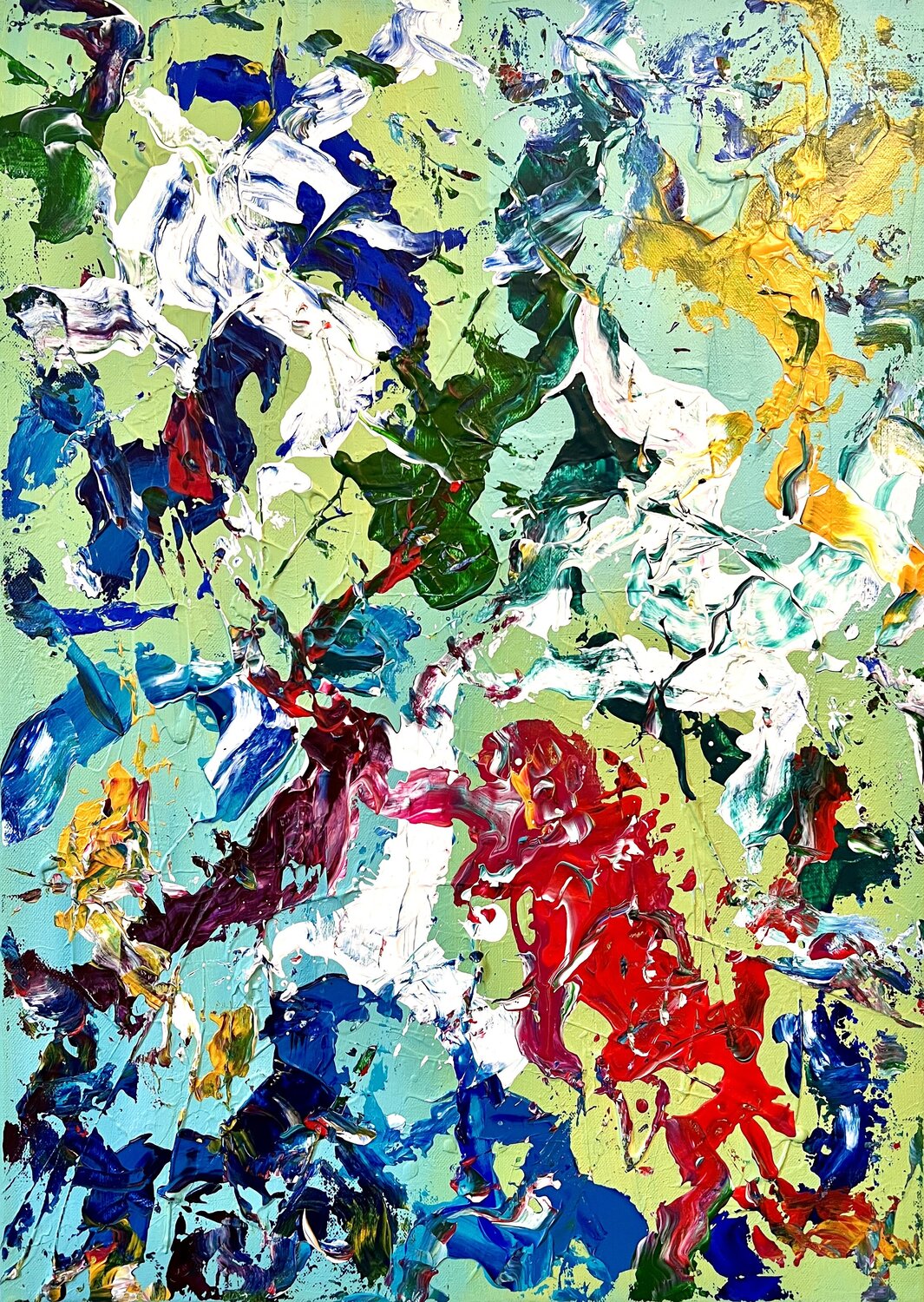 The Emotional Way #5 Ruzica Sola Original painting for sale