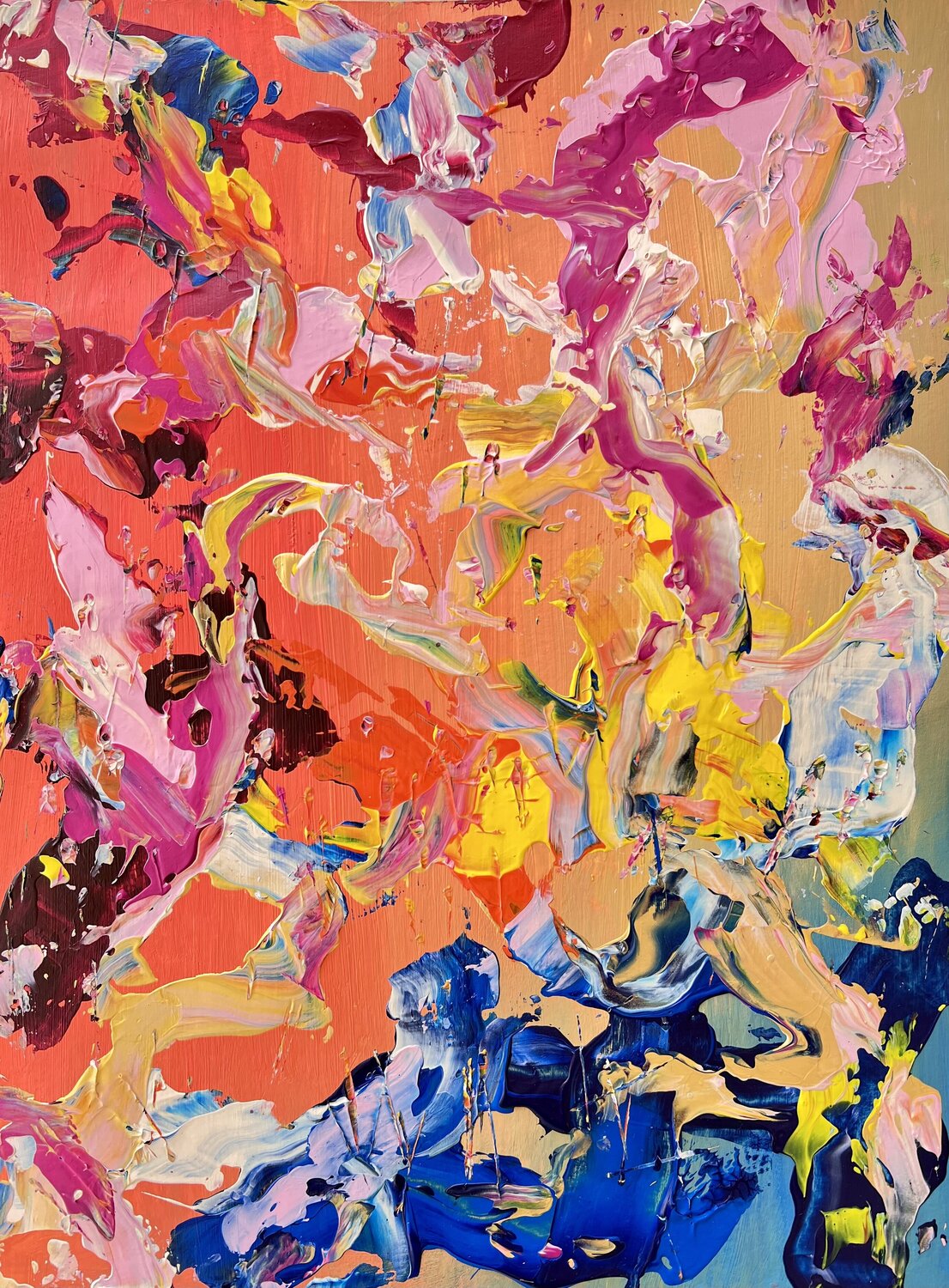The Emotional Way #14 Ruzica Sola Original painting for sale
