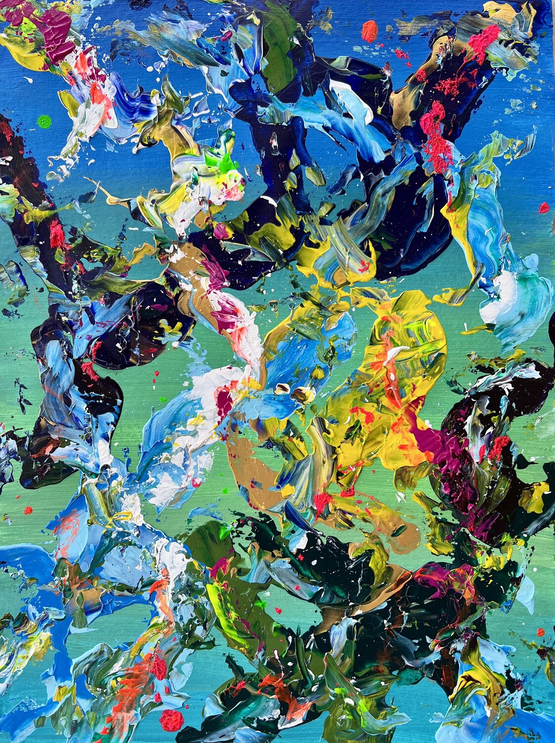 The Emotional Way #15 Ruzica Sola Original painting for sale
