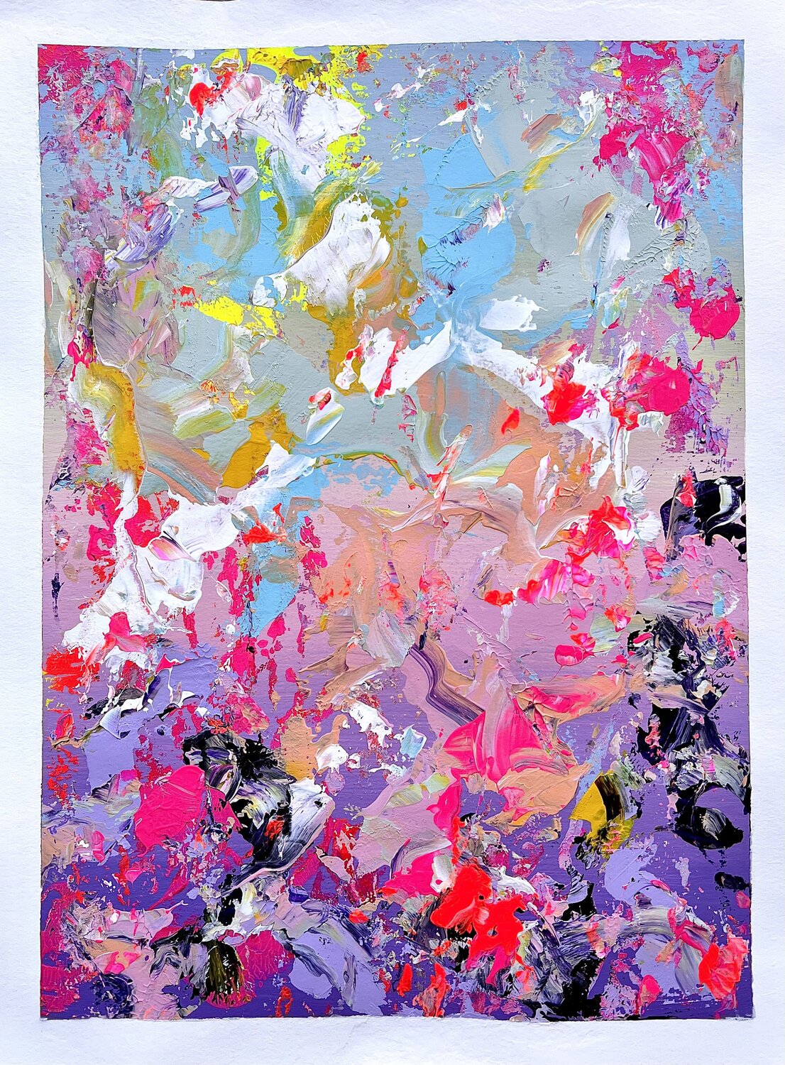 The Emotional Way #19 Ruzica Sola Original painting for sale