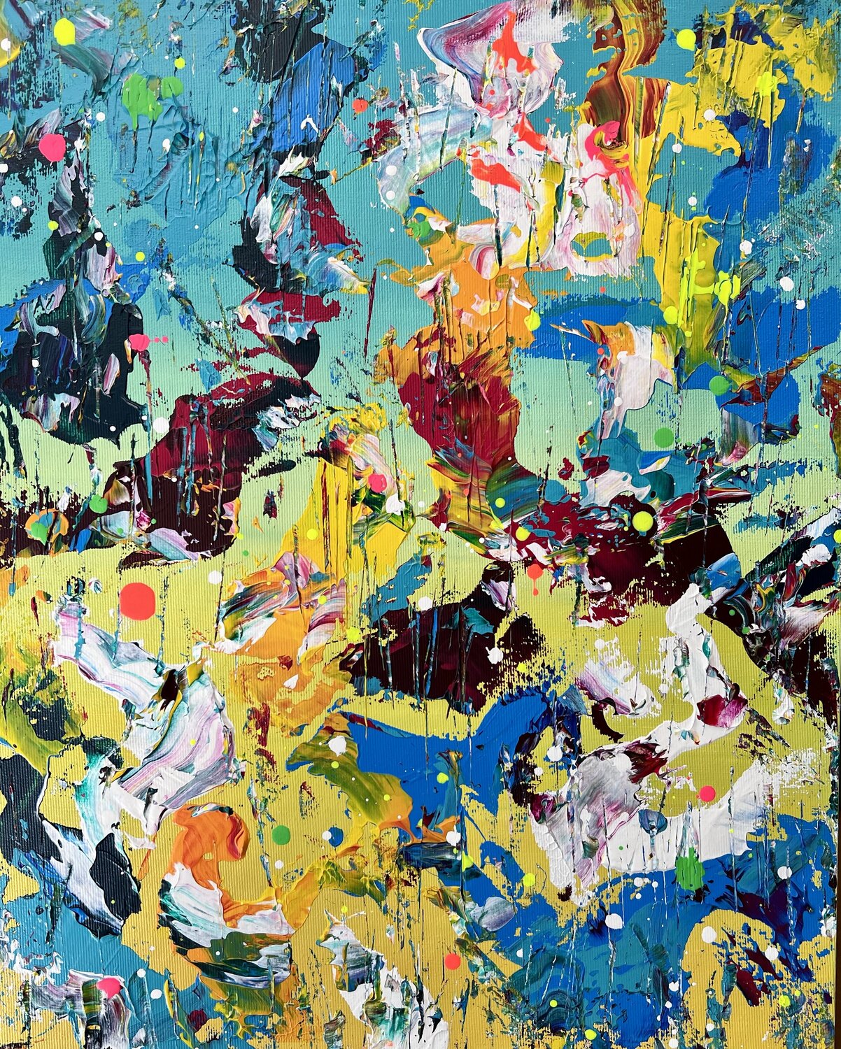 The Emotional Way #20 Ruzica Sola Original painting for sale
