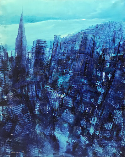 top of the world by Gerlinde Kosina, Painting for Sale on Select