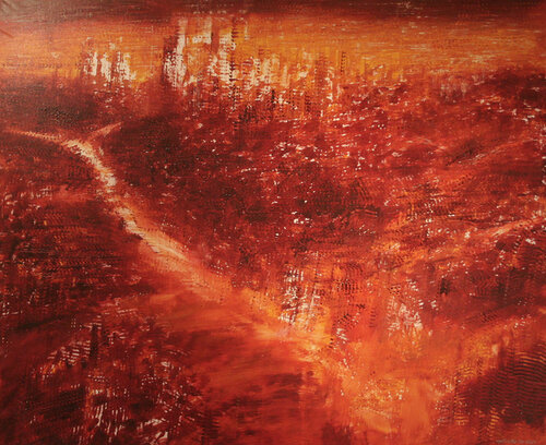 los angeles by Gerlinde Kosina, Painting for Sale on Select