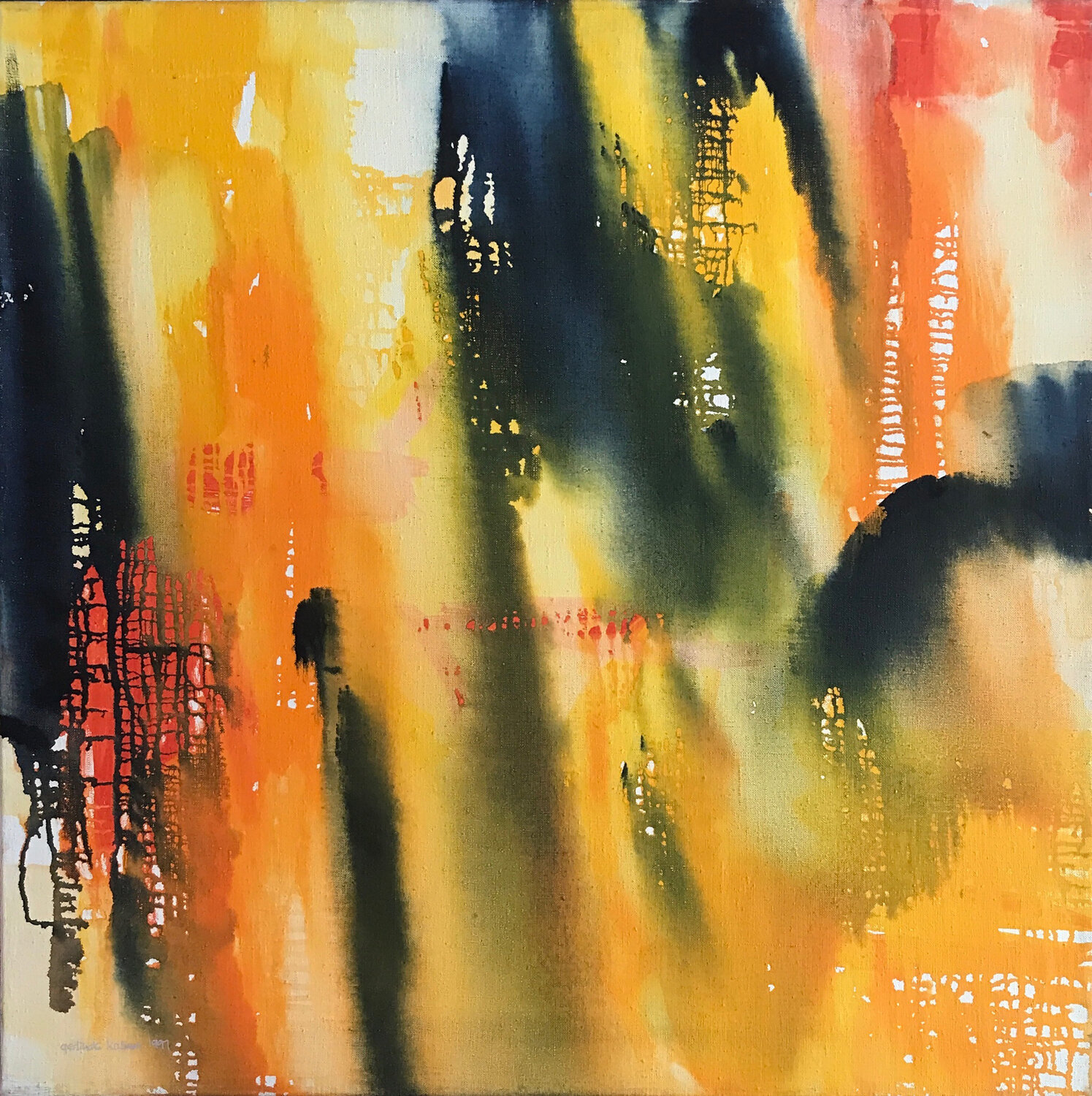 lightness Gerlinde Kosina Original painting for sale