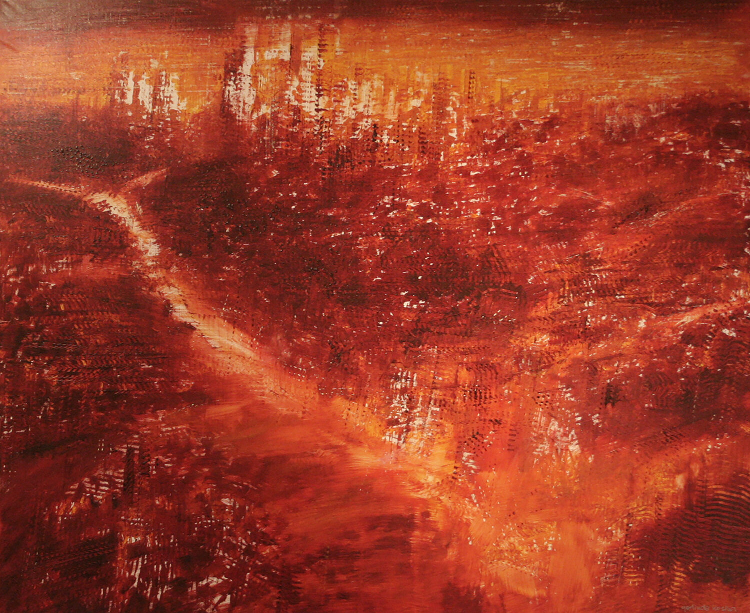 los angeles Gerlinde Kosina Original painting for sale
