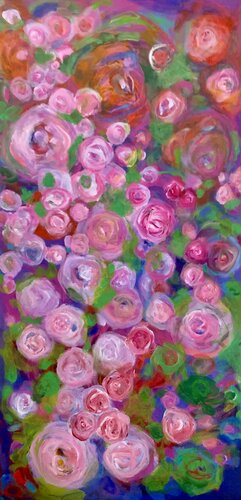 Roses by Anne Samson, Painting for Sale on Select