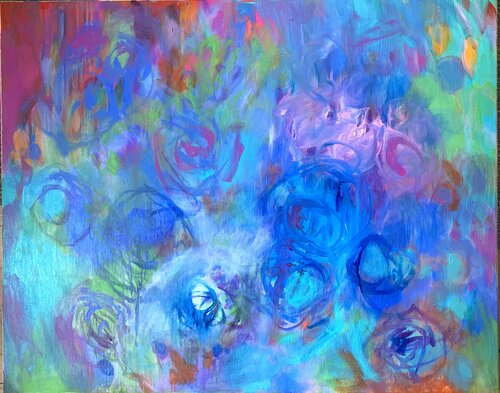 Blue by Anne Samson, Painting for Sale on Select