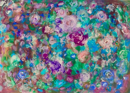 Rosentanz by Anne Samson, Painting for Sale on Select