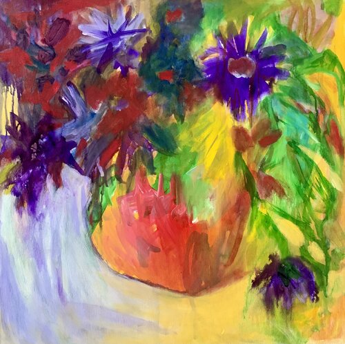 Sternblumen by Anne Samson, Painting for Sale on Select