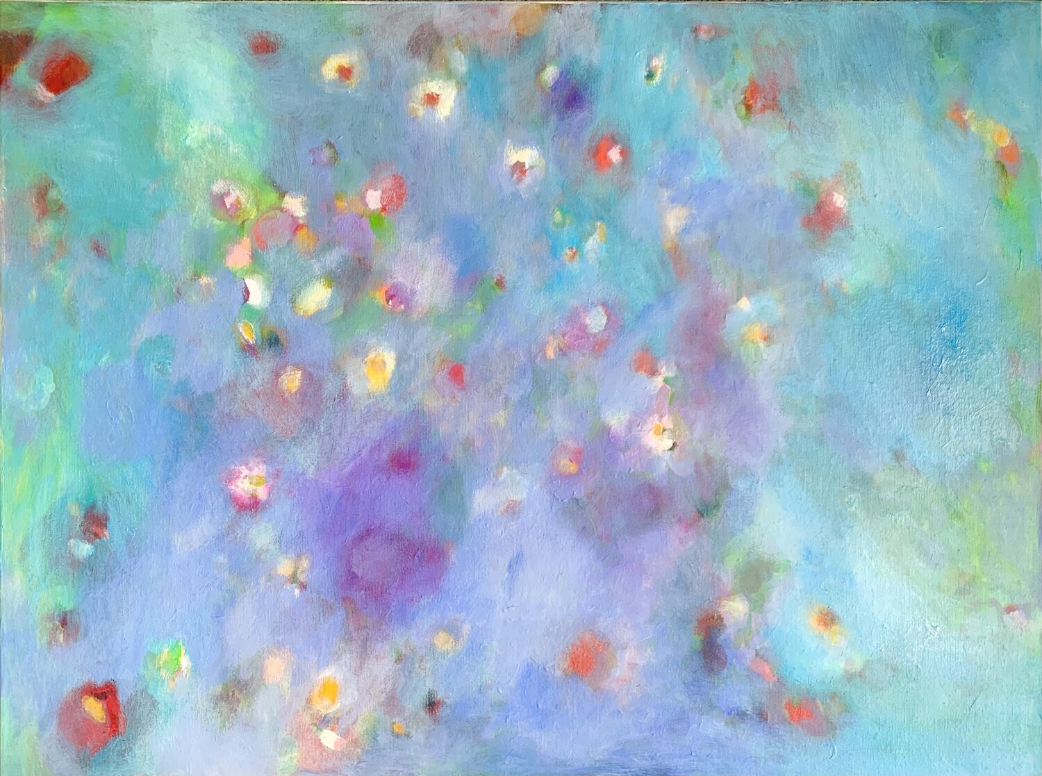 Im Himmel schweben Anne Samson Original painting for sale