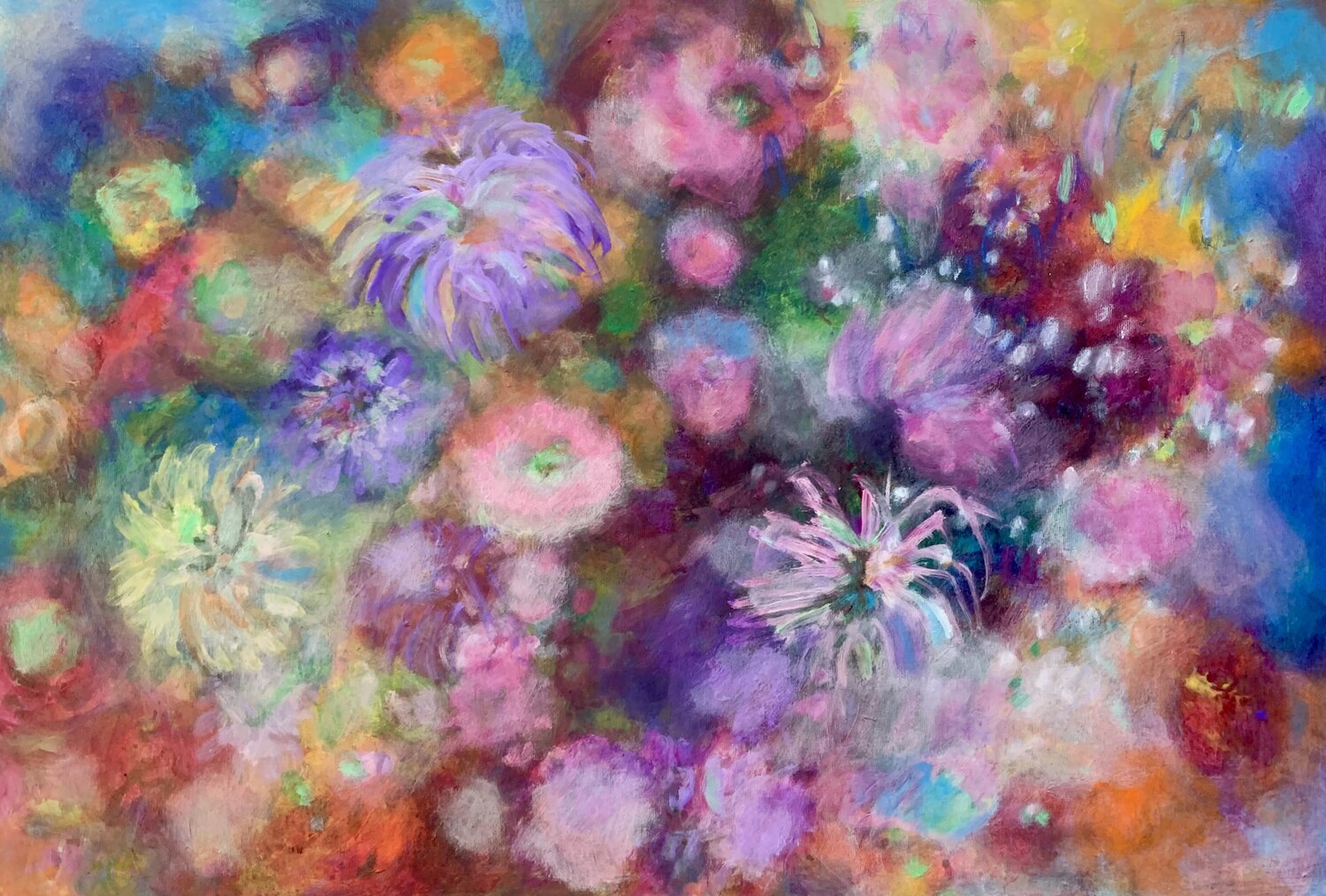 Träum weiter Anne Samson Original painting for sale