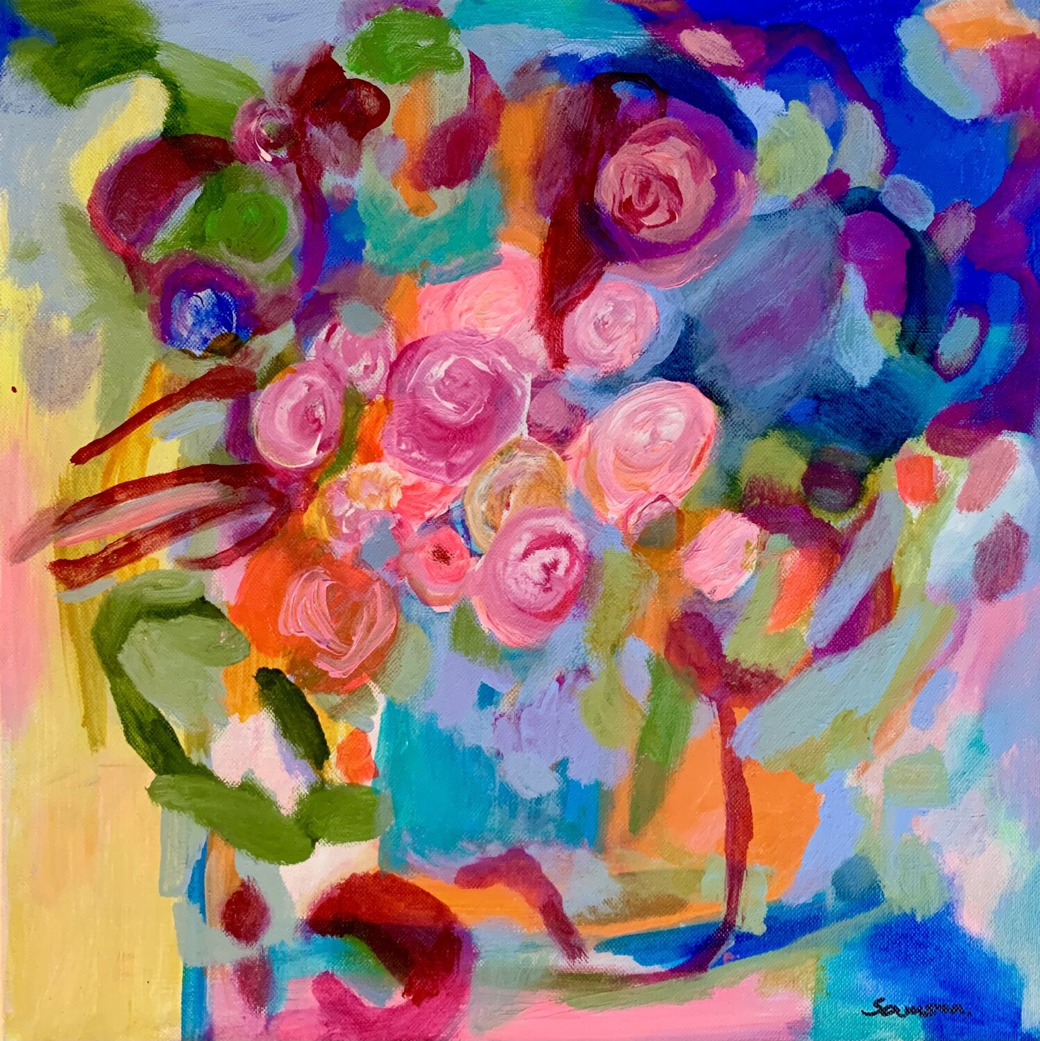 Heiter Anne Samson Original painting for sale